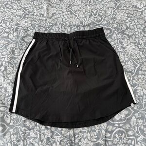 Talbots Black Skort with White Trim